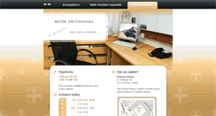 Desktop Screenshot of drchodura.cz